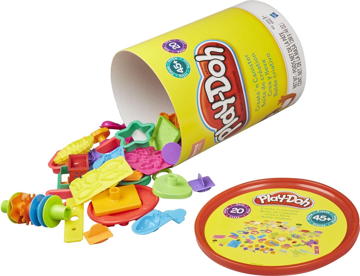 Play-Doh Create 'N Canister Startersset - Klei