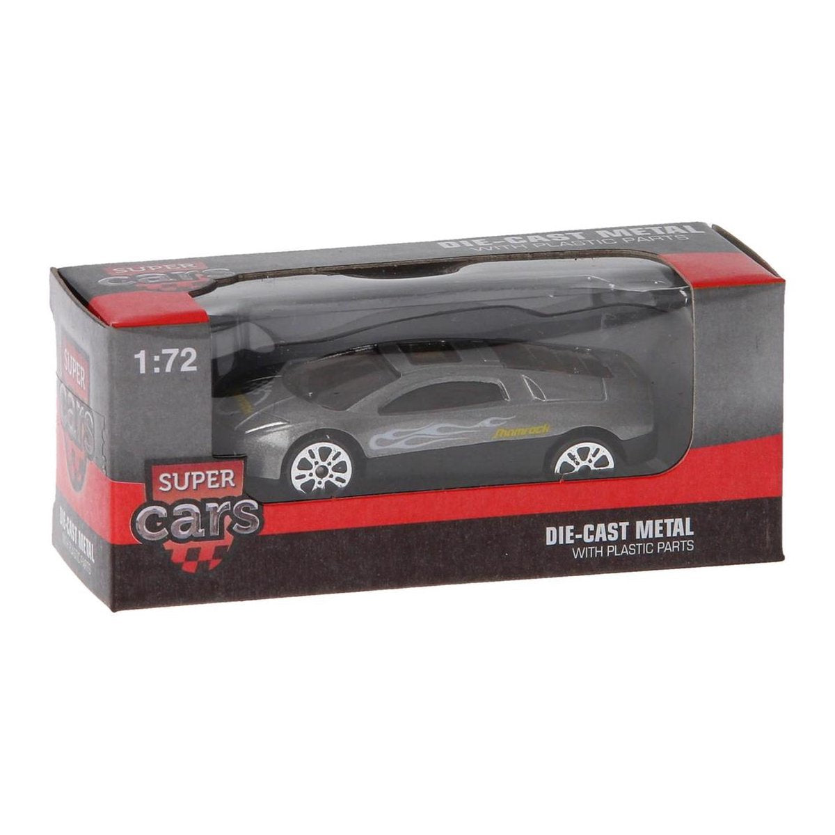 Johntoy Super Cars Die-cast Auto - Metalen speelgoedauto in verschillende kleuren