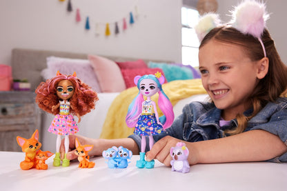 Enchantimals - Chic Feestje - Karalee Koale Familie - Pop