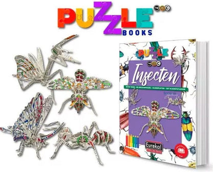 Eureka Puzzelboek Insecten