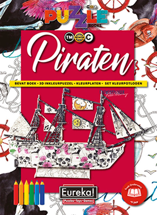 Eureka Puzzelboek Piraten