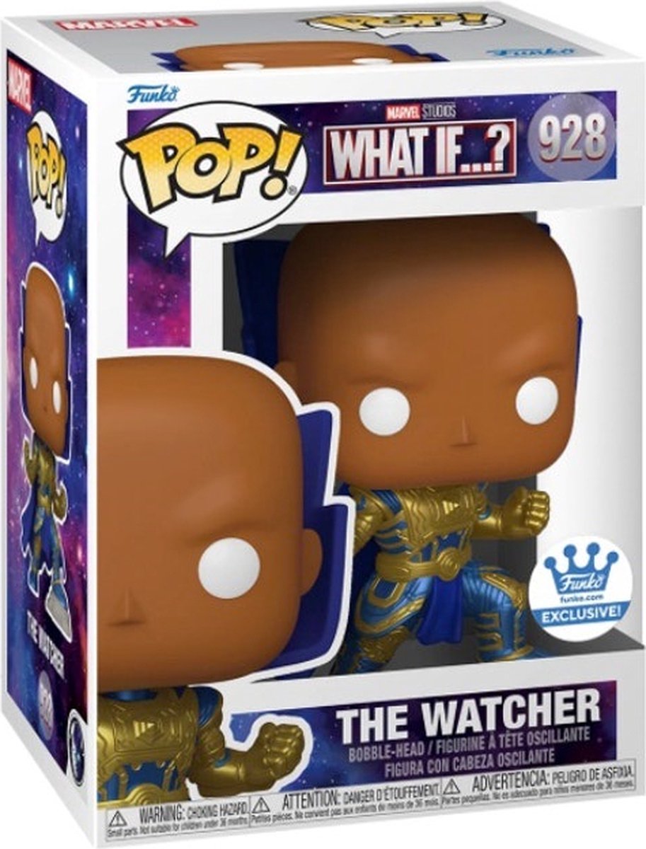 Funko What If...? Verzamelfiguur Marvel POP! Animation The Watcher Exclusive 9 cm Multicolours