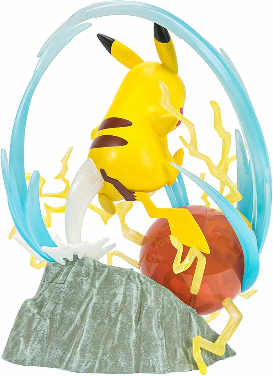 Pokemon Pikachu Deluxe Statue - Verlichte figuur - 33 cm