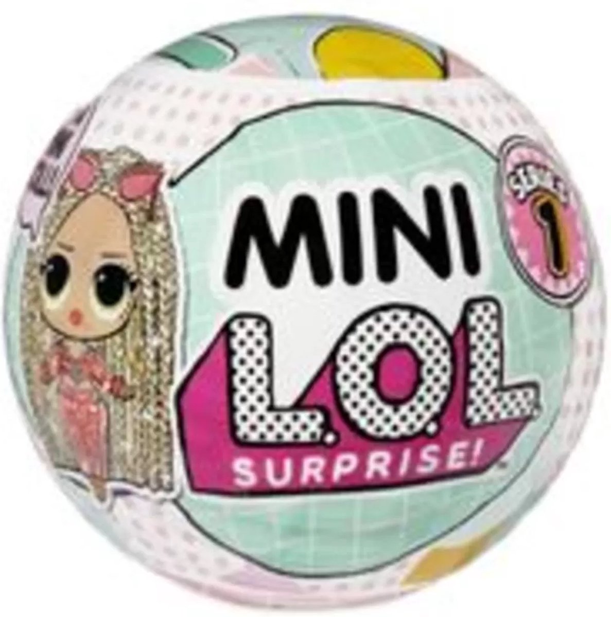L.O.L. Surprise! Mini Bal Serie 1 - Minipop met 5 verrassingen