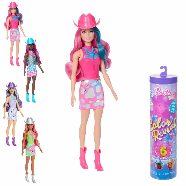 Barbie Color Reveal - Disco Lalka