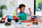Hot Wheels - Monstertrucks Arenabeukers Color Shifters 5 Alarm Redding - Speelset