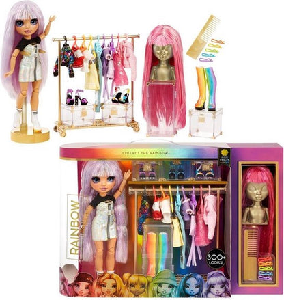 Rainbow High Fashion Studio - Pop Avery Styles met Poppenkleding