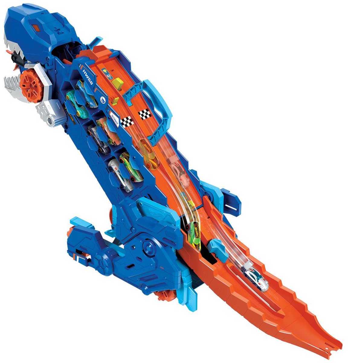 Hot Wheels - City Ultieme Dino Hauler Vrachtwagen - 1:64 - Speelgoedvoertuig