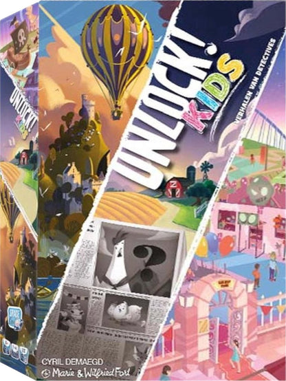 Space Cowboys Unlock! Kids - Escape Room Spel voor 1-4 spelers - 6+ jaar