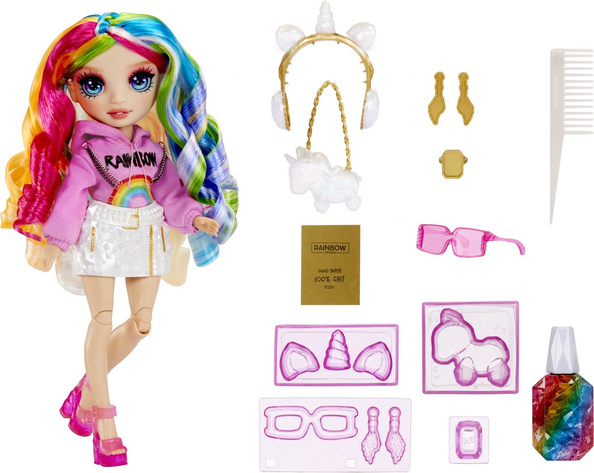 Rainbow High Creative Crystals-modepop - Amaya