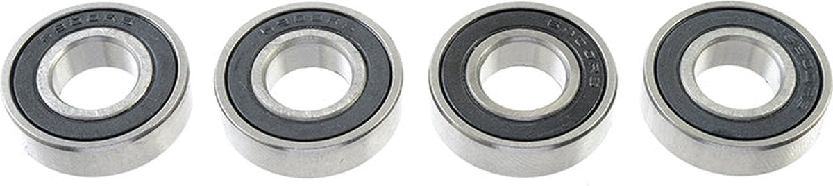 Revtec - Kogellager - Chroom staal - ABEC 3 - Rubber Dichting - 10X22X6 - 6900-2RS - 4 st