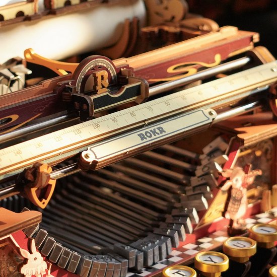 Mechanical Typewriter (magic version) - LK703C - ROKR Mechanical Gears Series - Typemachine