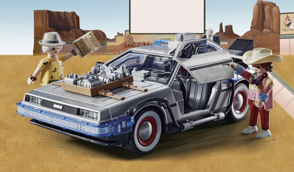 PLAYMOBIL Christmas Adventskalender 2022 "Back to the Future deel III" - 70576