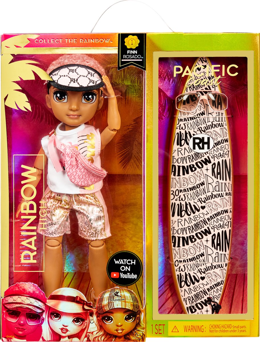 Rainbow High Pacific Coast Finn Rosado - Modepop