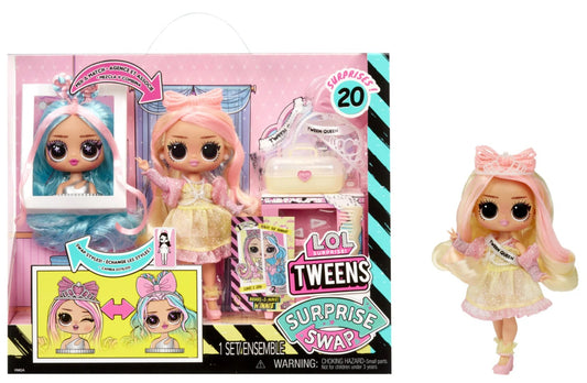 L.O.L. Surprise! Tweens Surprise - 16,5 cm - Swap Modepop - Braids-2-Waves Winnie