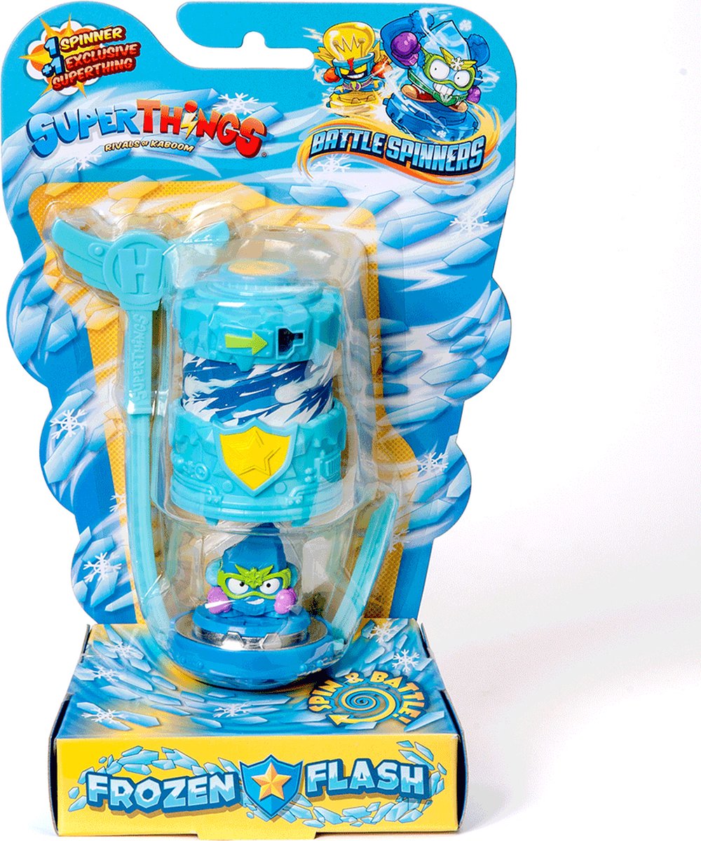 SuperThings Battle Spinners met exclusief actiefiguur - win een episch gevecht