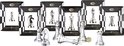 Cast Chess Puzzle - Queen - Silver