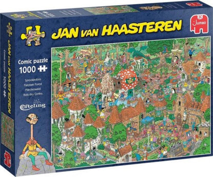 Jan van Haasteren - Efteling - Sprookjesbos - 1000 stukjes puzzel - Legpuzzel volwassenen