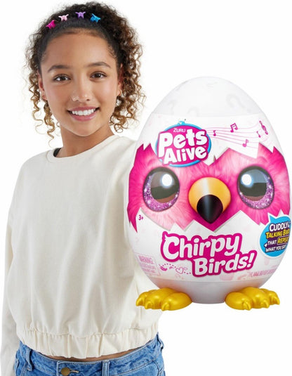 Pets Alive Chirpy Birds Fluitend Knuffel Vogeltje - Serie 1 - 1 Verrassingsitem