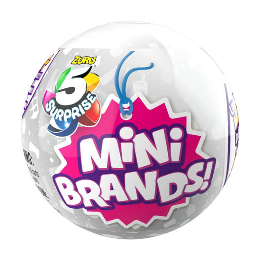 5 Surprise Mini Brands – Verrassingsbal met Miniatuur Merken – Serie 1
