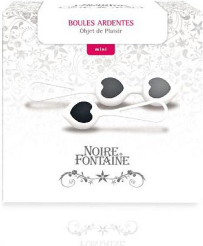 Boules ardentes mini blanc - vaginale balletjes - bekkenbodemspieren - Chinese balletjes - Geisha ballen - verzwakte bekkenbodemspieren - blaasverzakking - incontinentie - voor vrouwen - trainen bekkenbodemspieren