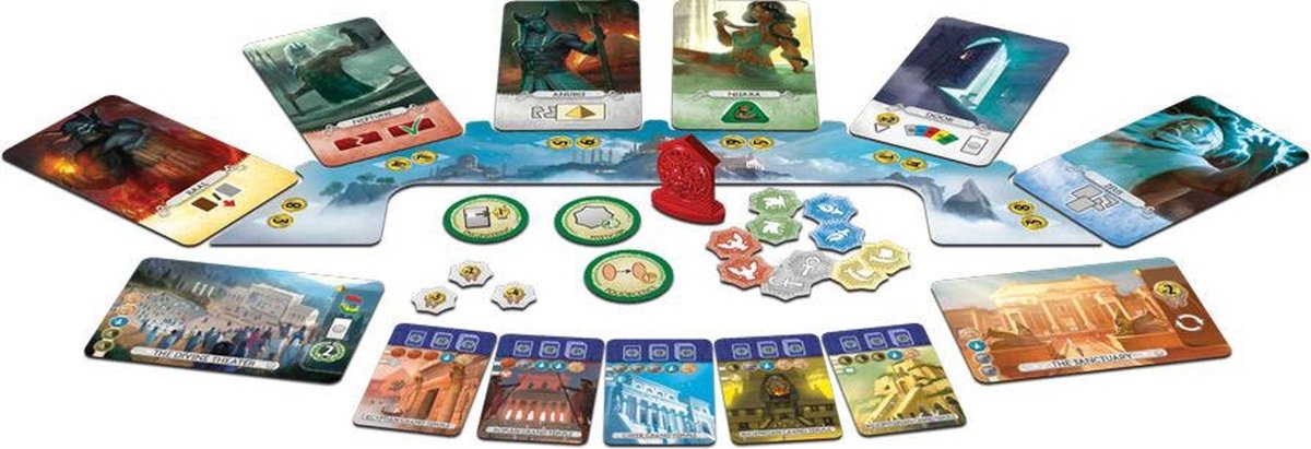 Repos Production 7 Wonders Duel Pantheon - Uitbreiding met Goden