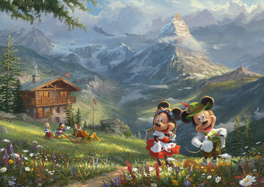 Schmidt - Disney Mickey & Minnie in de Alpen
