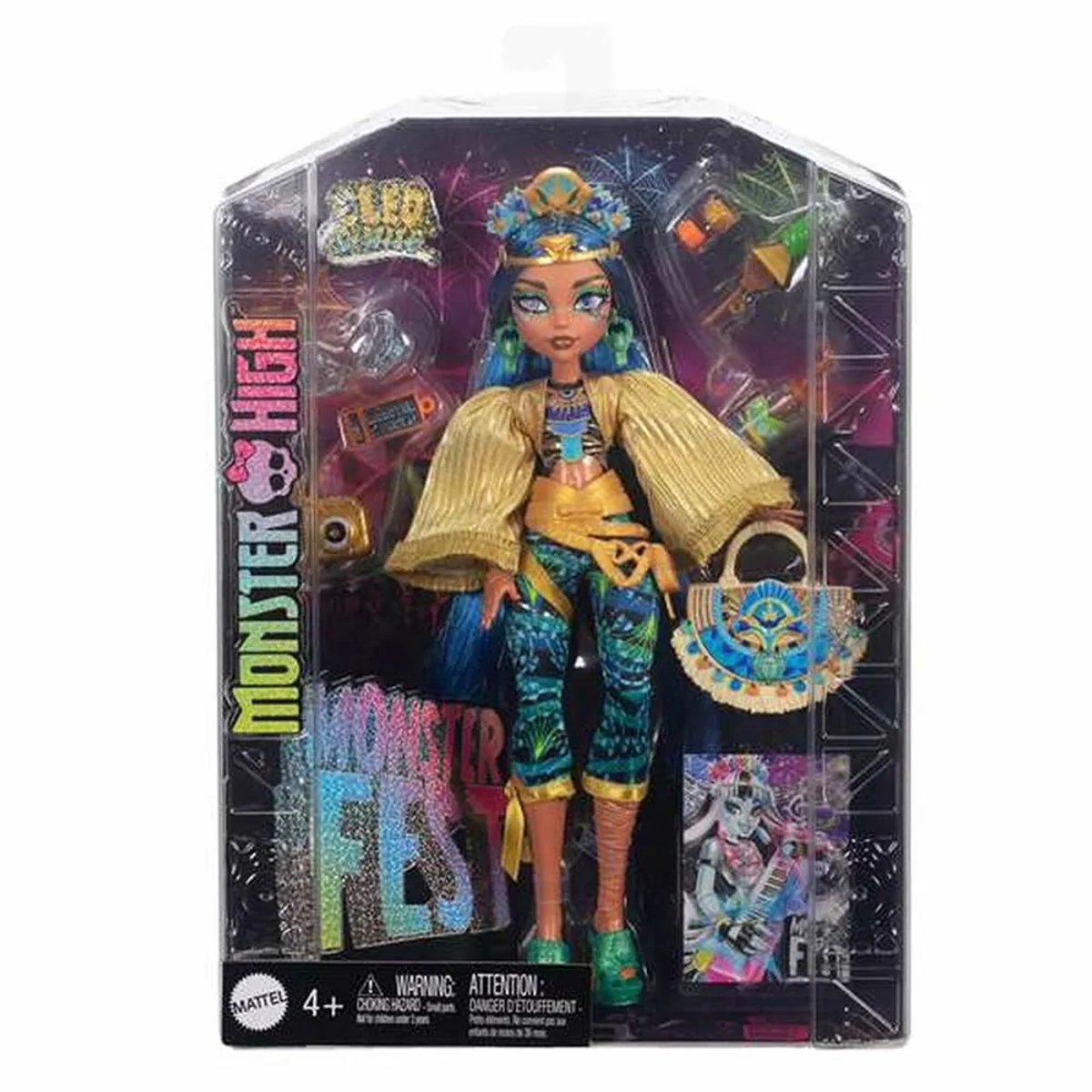 Monster High Fest Cleo-pop Veelkleurig