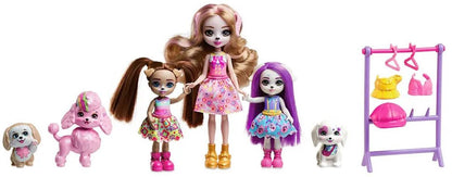 Enchantimals - Chic Feestje - Dwyla Dog Familie - Pop
