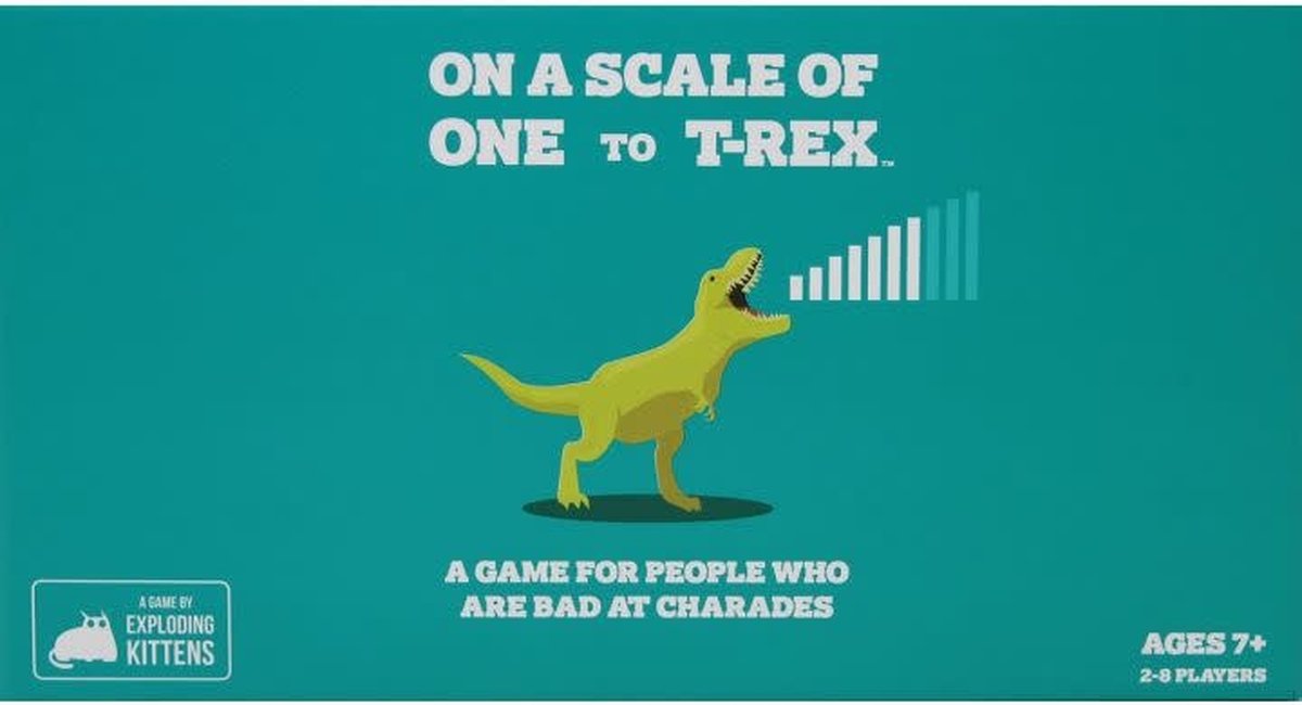 On a Scale of One to T-Rex - Kaartspel