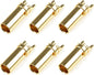 Team Corally - Bullit stekker 3.5mm - Vrouwelijk - Goud contacten - Ultra lage interne weerstand - 6 st