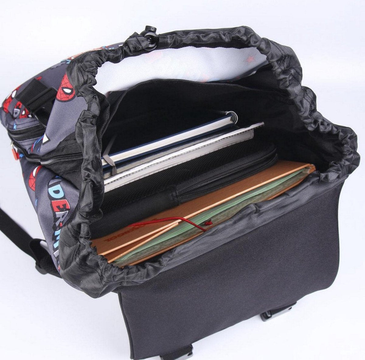 Casual Rugtas Spiderman Zwart (28,5 x 15 x 41 cm)