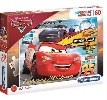 Clementoni - Puzzel - 60 Stukjes - Cars 3