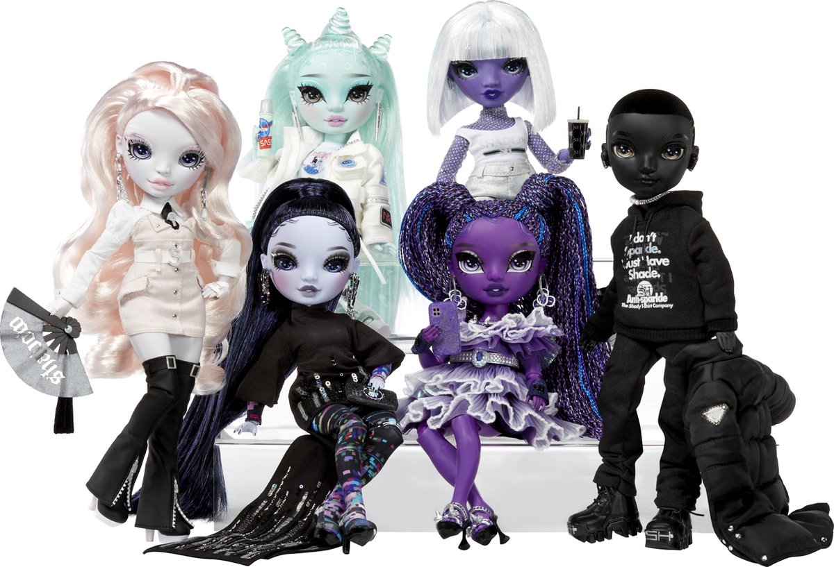Rainbow High Shadow High S23 Fashion Doll - Dia Mante (Paars) - Modepop