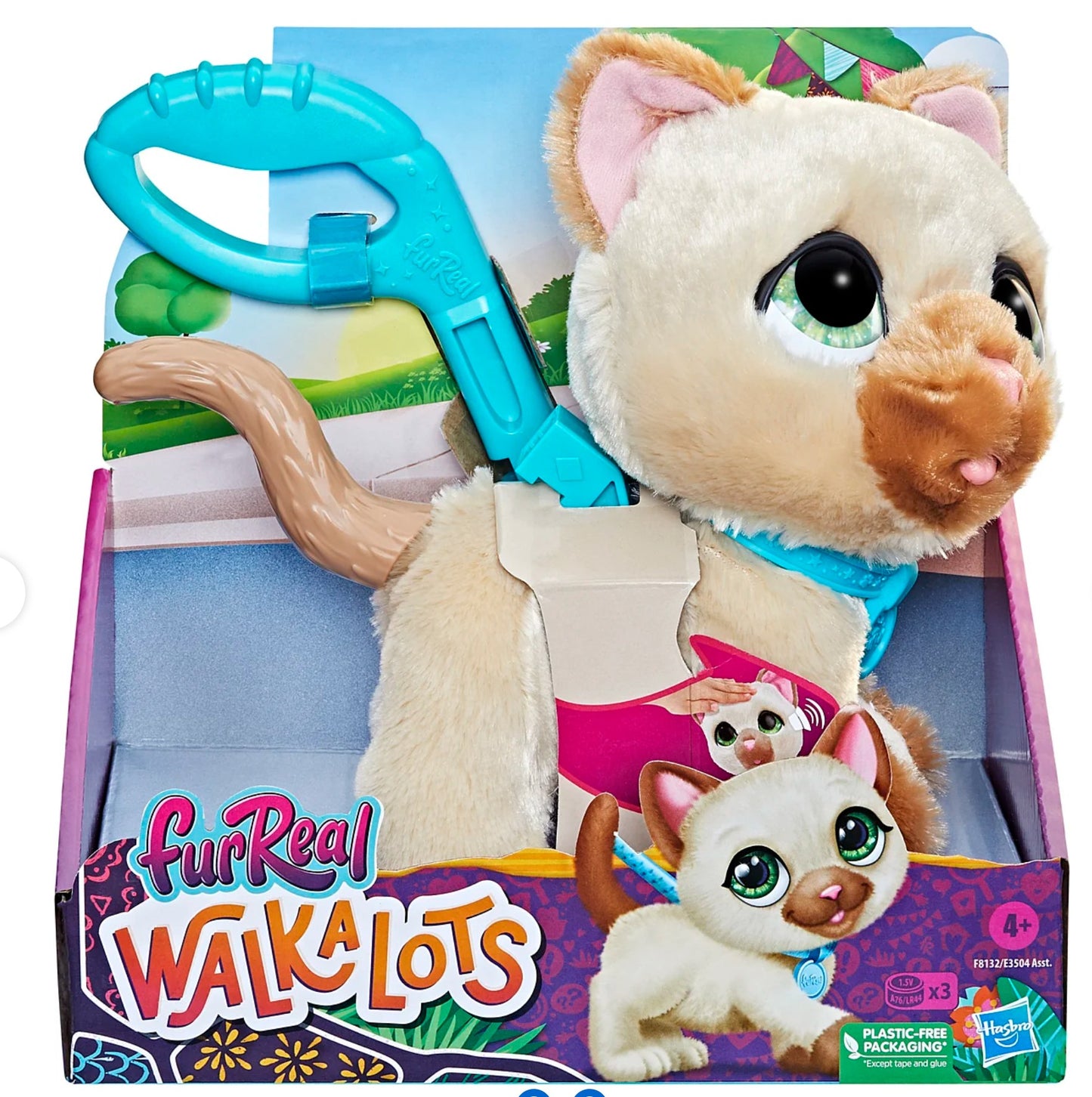FurReal Friends Walkalot - Interactieve knuffel- Kat