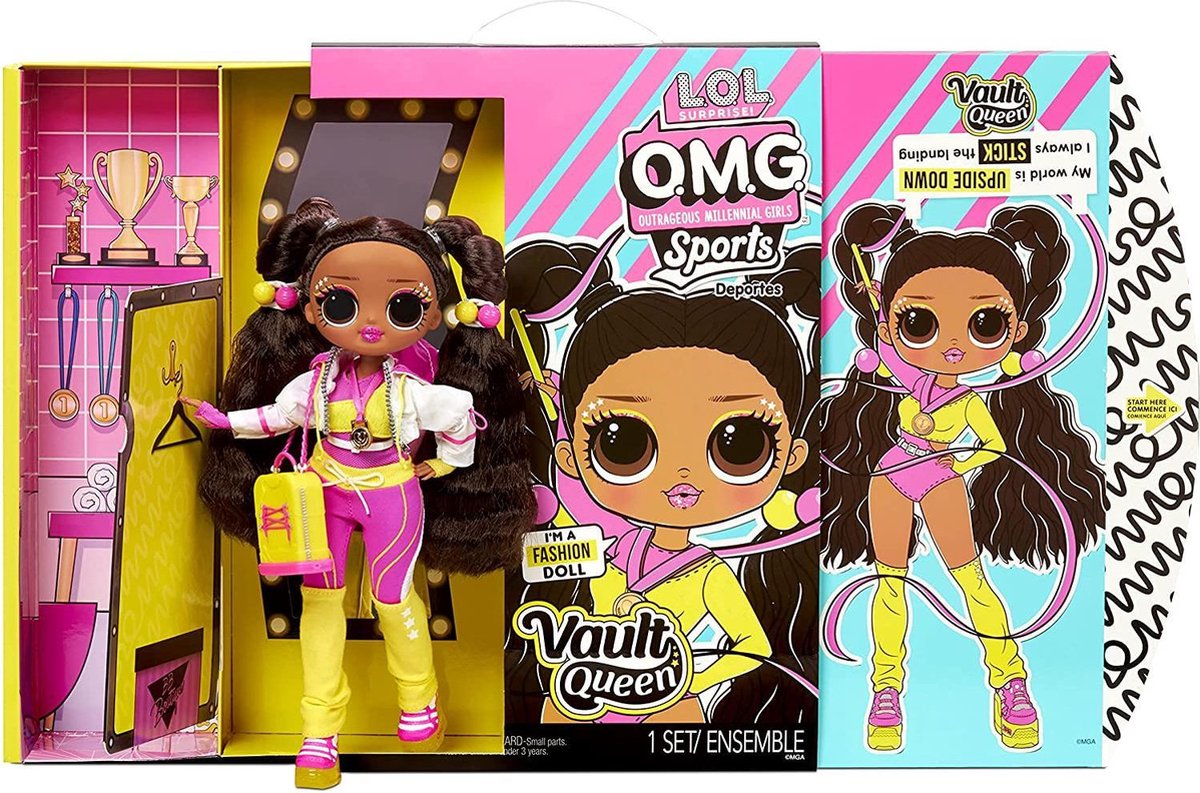 L.O.L. Surprise! OMG Sport Vault Queen Cheerleader - Modepop
