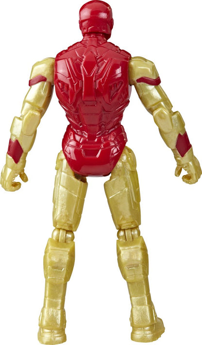 Marvel Mech Strike Mechasaurs Iron Man actiefiguur - 10 cm