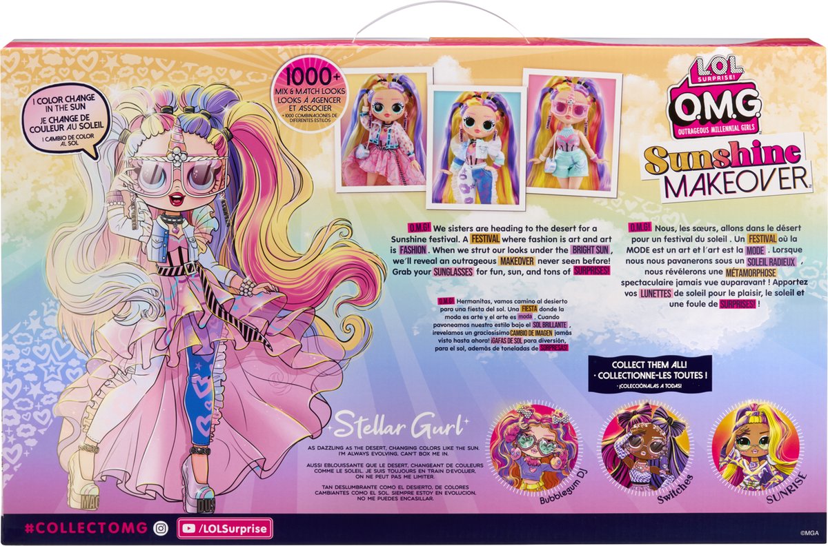 L.O.L. Surprise! O.M.G. Sunshine Makeover - Stellar Gurl - Modepop