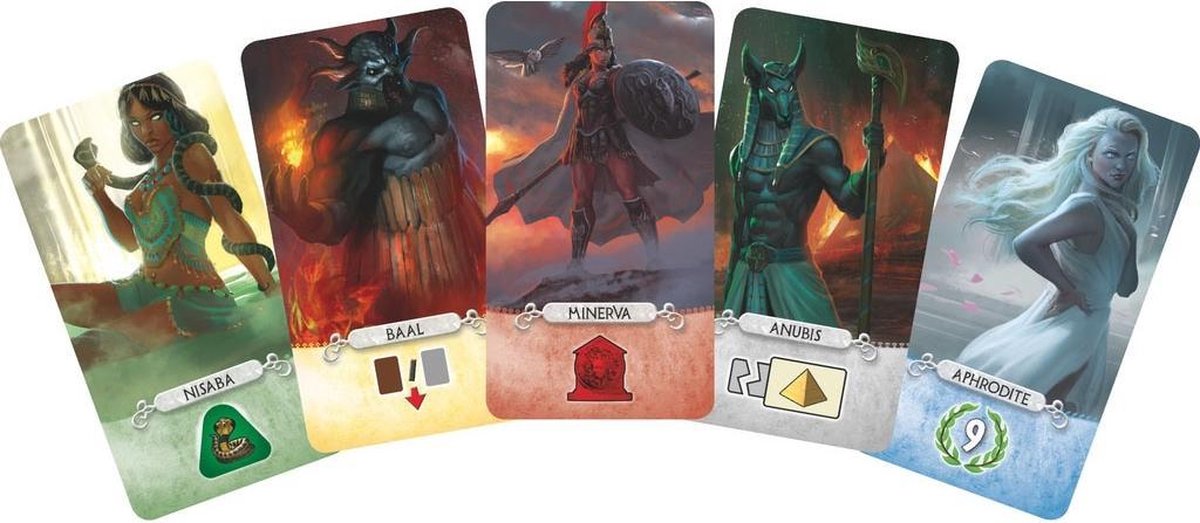 Repos Production 7 Wonders Duel Pantheon - Uitbreiding met Goden