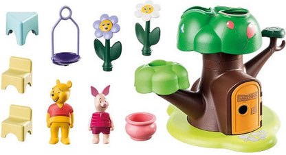 PLAYMOBIL 1.2.3 & Disney Winnie de Poeh Boomhut - 71316