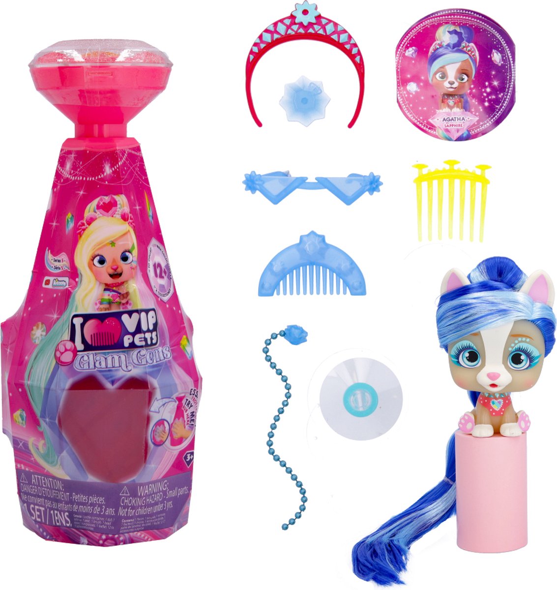 IMC Toys Vip Pets 8421134712980, 3 jaar, Verschillende kleuren, Kunststof