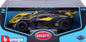 Burago B18-11047Y Bugatti BOLIDIE Super Car-1:18 Scale Die Cast, Yellow