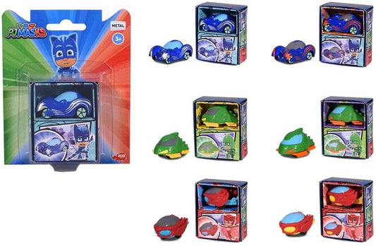 Dickie PJ Masks Micro Racer Box 6-asst.