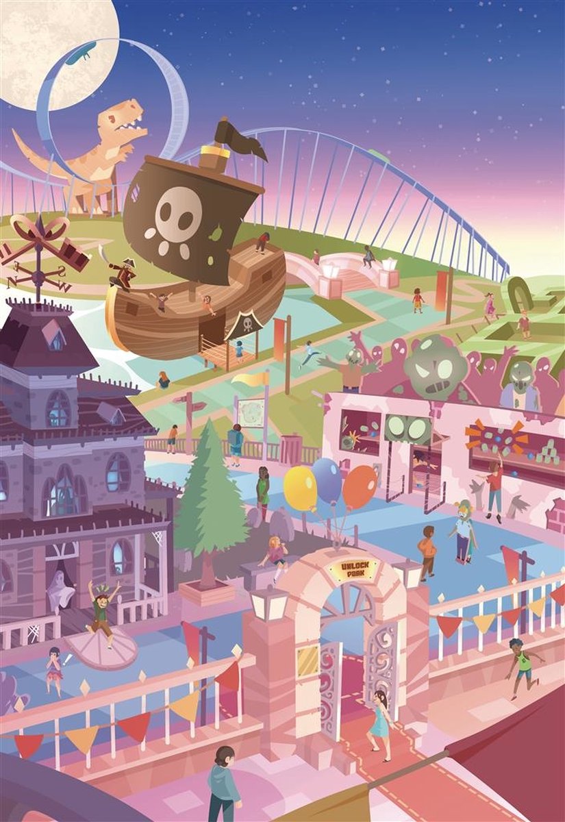 Space Cowboys Unlock! Kids - Escape Room Spel voor 1-4 spelers - 6+ jaar