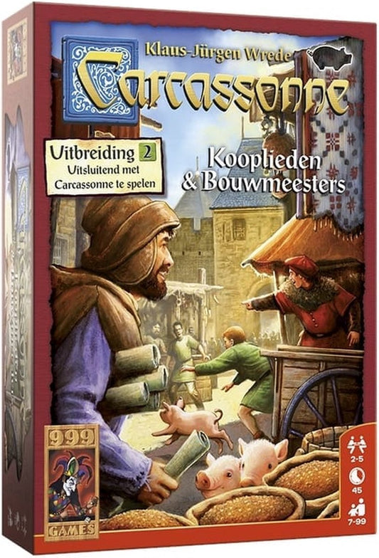 Carcassonne: Kooplieden & Bouwmeesters - Uitbreiding