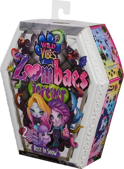 Zombaes Forever - Wild Vibes lBest in Show-set met zombiepoppen en accessoires 2 unieke poppen 2 huisdieren en meer