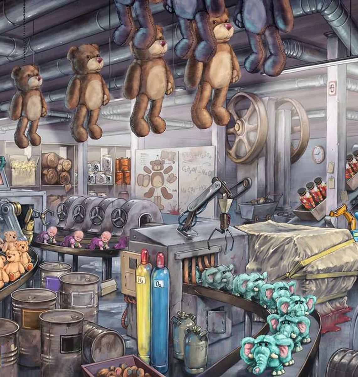 Escape Puzzle The Toy Factory - 368 stukjes