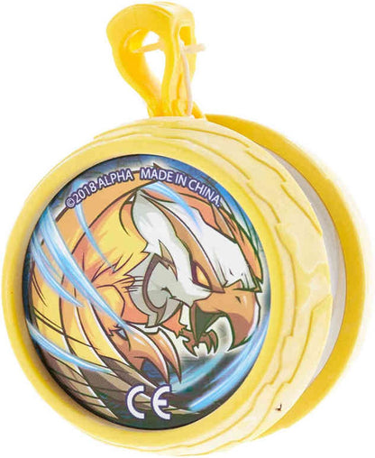Blazing Team Yoyo Eraser Battlespin Raging Eagle - Geel - Jojo