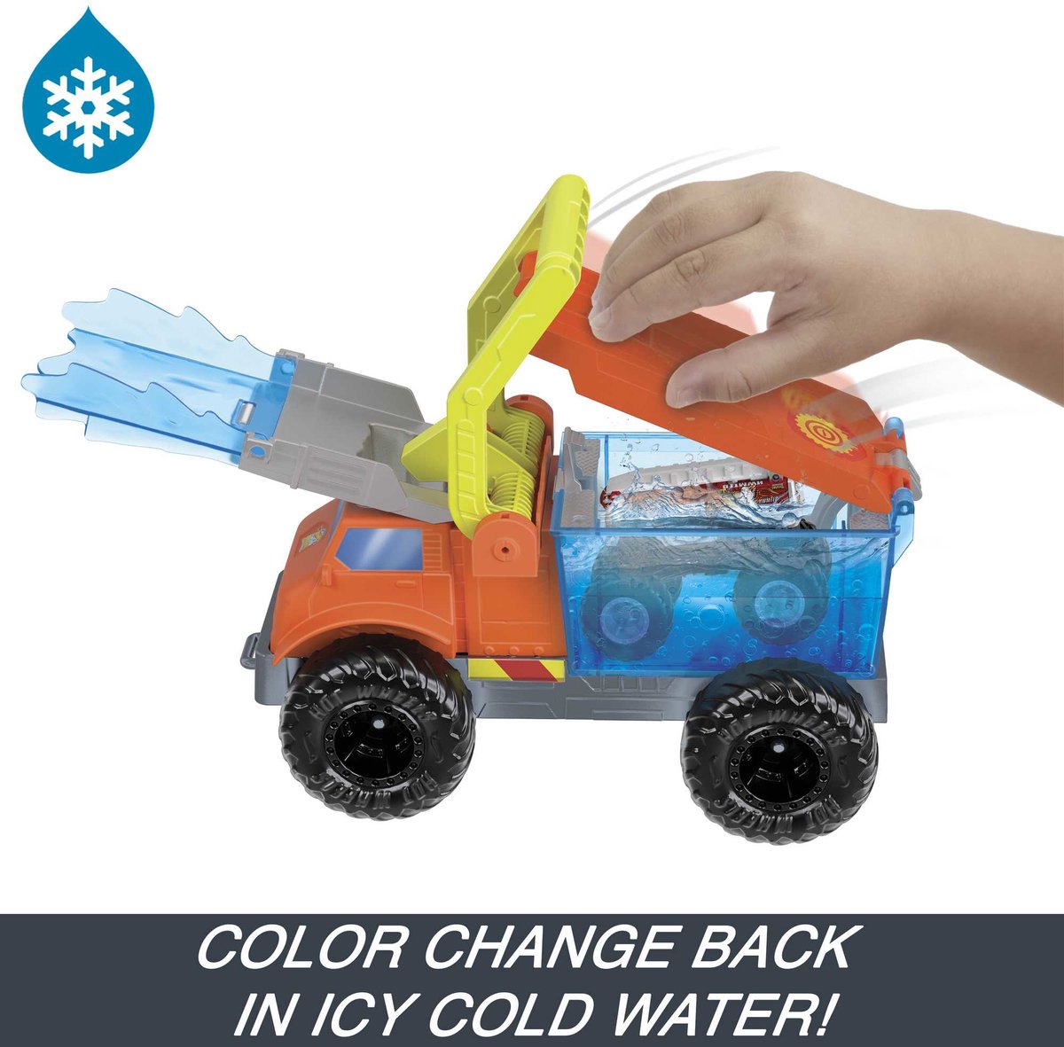 Hot Wheels - Monstertrucks Arenabeukers Color Shifters 5 Alarm Redding - Speelset