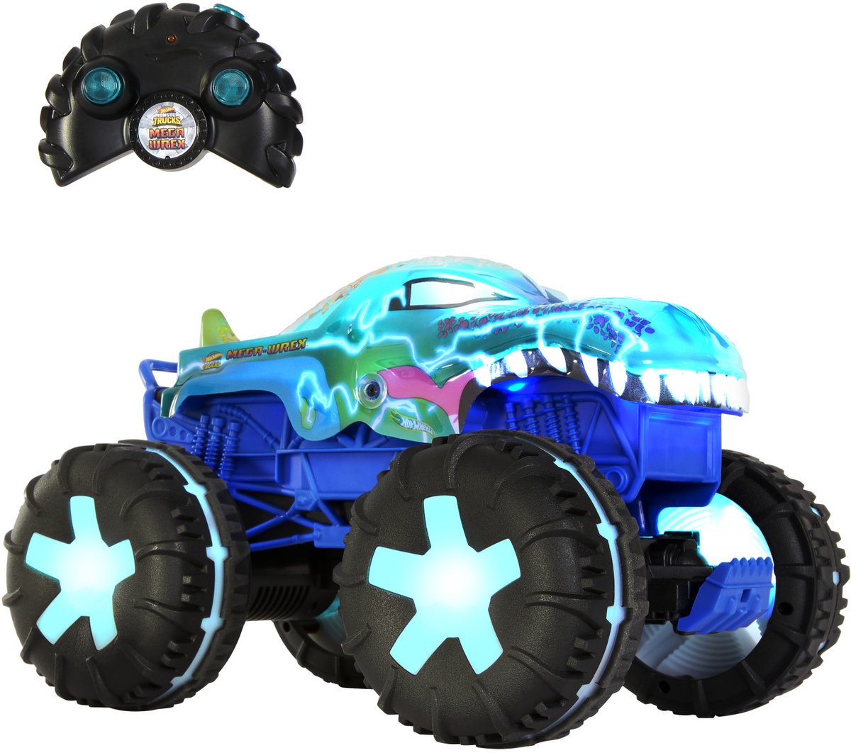 Hot Wheels Monster Trucks Mega Wrex Alive RC Voertuig - 1:15